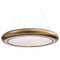 Libra Small Gold Ring Statement Chandelier – LED 65W